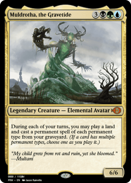 Muldrotha, the Gravetide (86216) — Magic Online Promos