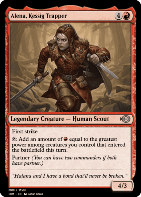 Alena, Kessig Trapper (86224) — Magic Online Promos