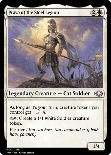 Prava of the Steel Legion (86230) — Magic Online Promos