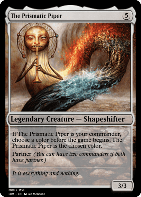 The Prismatic Piper (86242) — Magic Online Promos