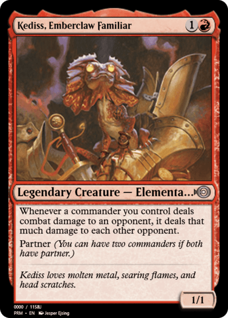 Kediss, Emberclaw Familiar (86252) — Magic Online Promos