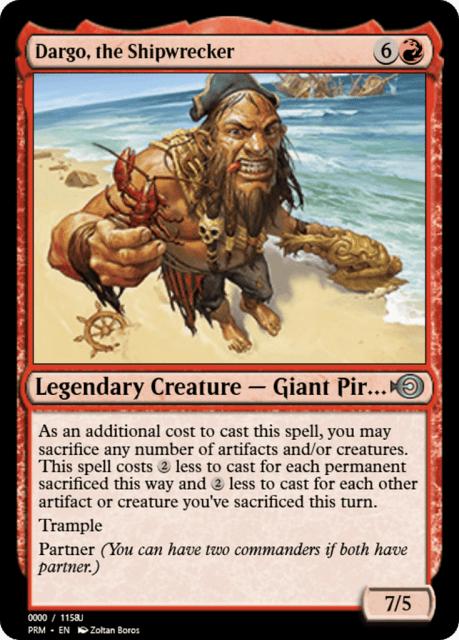 Dargo, the Shipwrecker (86256) — Magic Online Promos