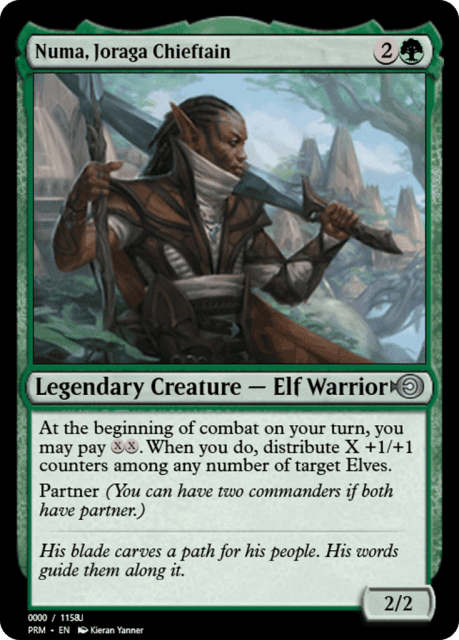 Numa, Joraga Chieftain (86298) — Magic Online Promos