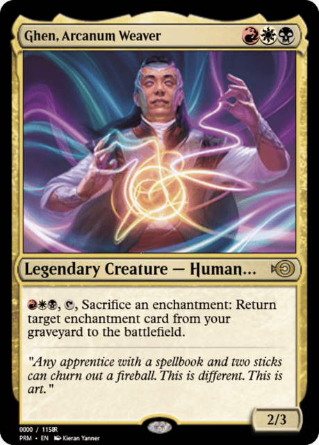Ghen, Arcanum Weaver (86340) — Magic Online Promos