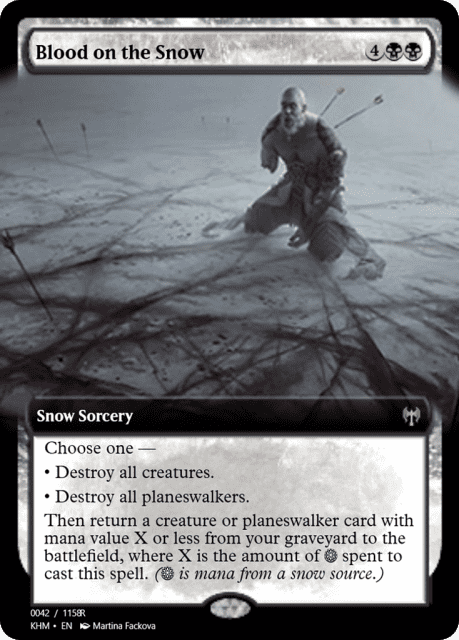 Blood on the Snow (88284) — Magic Online Promos