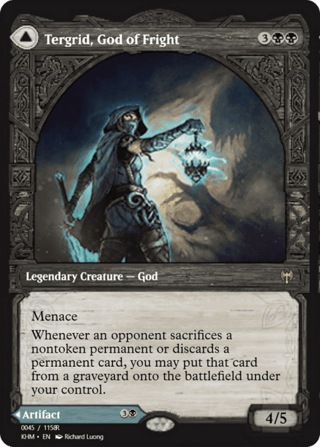 Tergrid, God of Fright // Tergrid's Lantern (88290) — Magic Online Promos