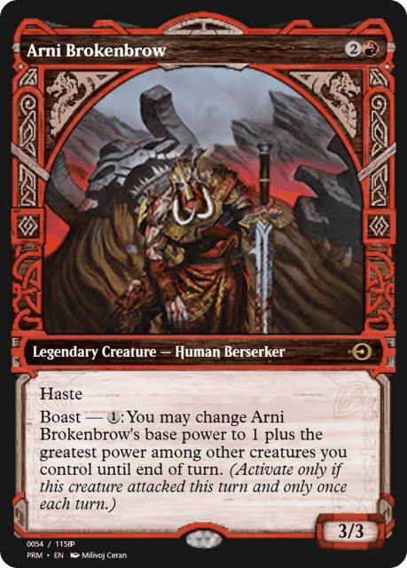 Arni Brokenbrow (88308) — Magic Online Promos