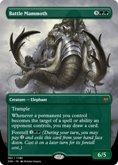 Battle Mammoth (88326) — Magic Online Promos