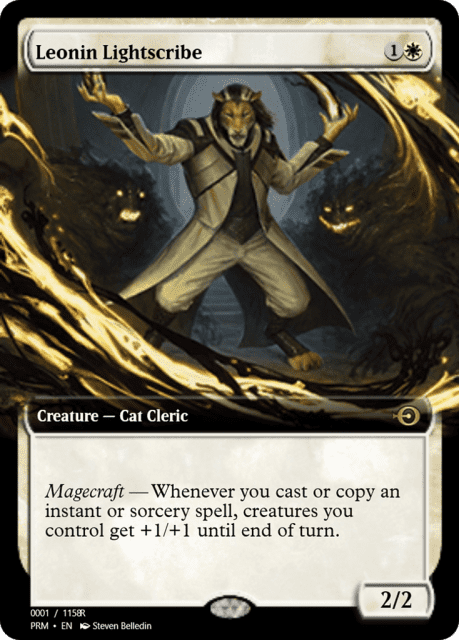 Leonin Lightscribe (89974) — Magic Online Promos