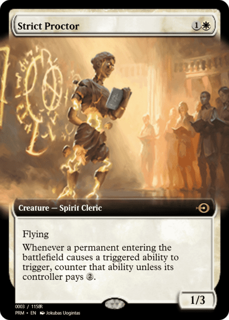 Strict Proctor (89978) — Magic Online Promos