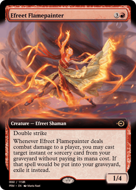 Efreet Flamepainter (90092) — Magic Online Promos