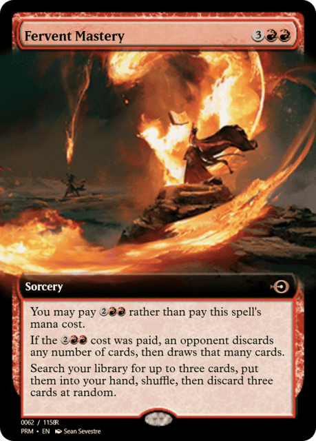 Fervent Mastery (90096) — Magic Online Promos