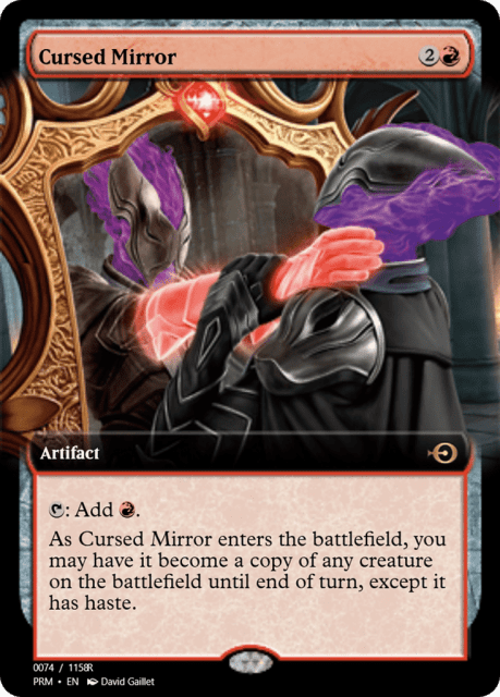 Cursed Mirror (90120) — Magic Online Promos