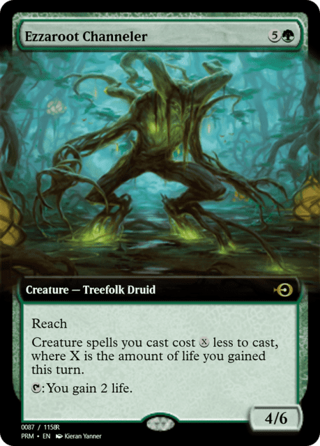Ezzaroot Channeler (90146) — Magic Online Promos