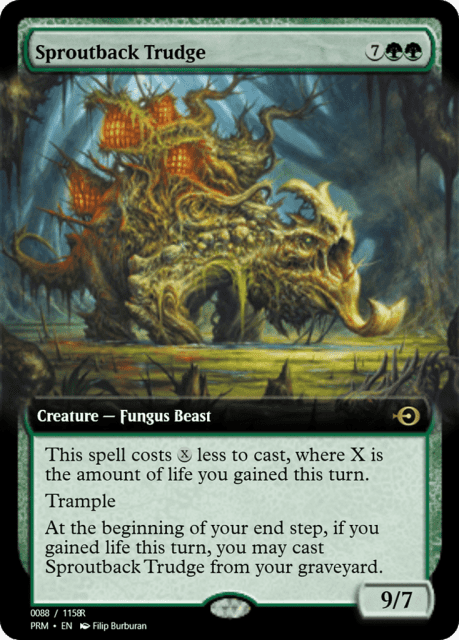 Sproutback Trudge (90148) — Magic Online Promos