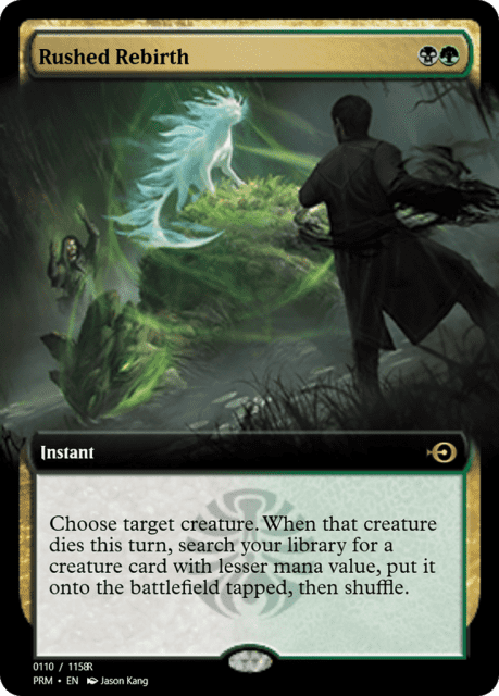 Rushed Rebirth (90192) — Magic Online Promos
