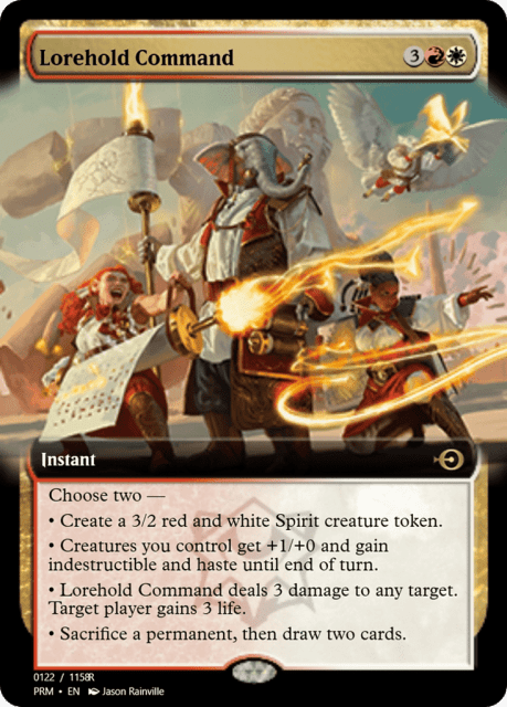 Lorehold Command (90216) — Magic Online Promos