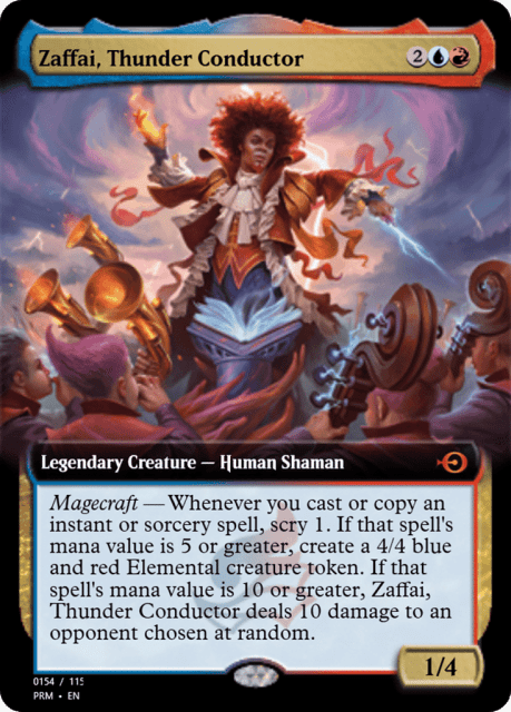 Zaffai, Thunder Conductor (90280) — Magic Online Promos