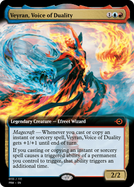 Veyran, Voice of Duality (90282) — Magic Online Promos