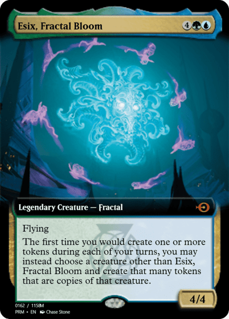 Esix, Fractal Bloom (90296) — Magic Online Promos
