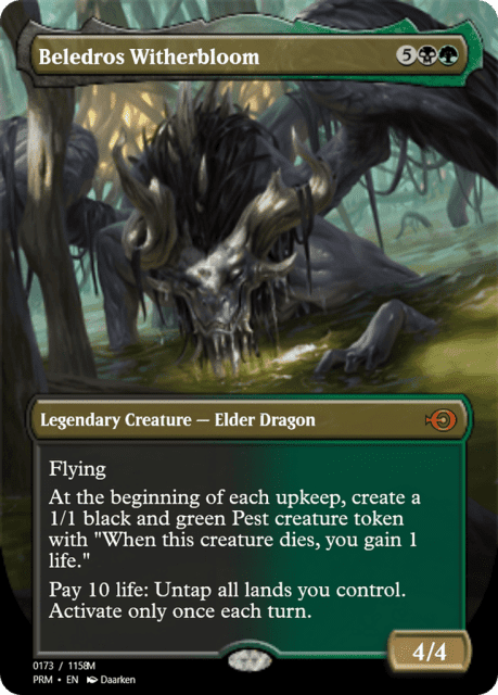 Beledros Witherbloom (90318) — Magic Online Promos