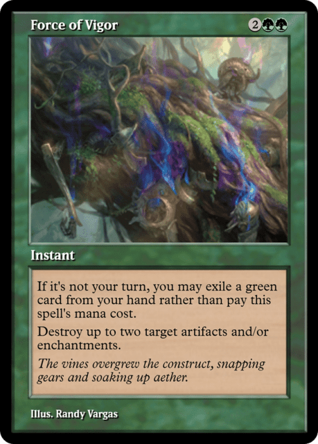 Force of Vigor (91309) — Magic Online Promos