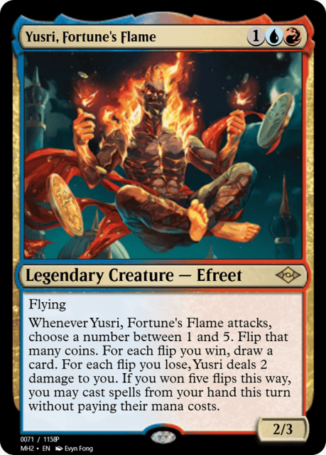 Yusri, Fortune's Flame (91343) — Magic Online Promos