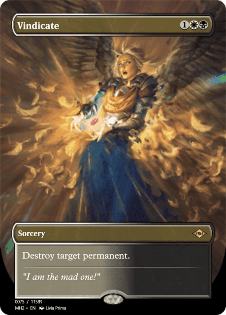 Vindicate (91351) — Magic Online Promos