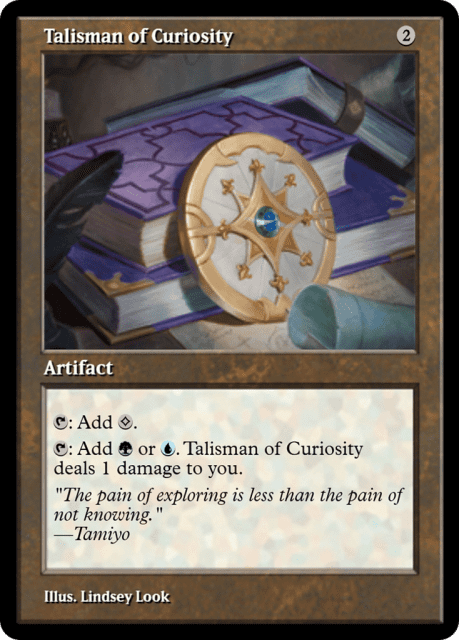 Talisman of Curiosity (91387) — Magic Online Promos