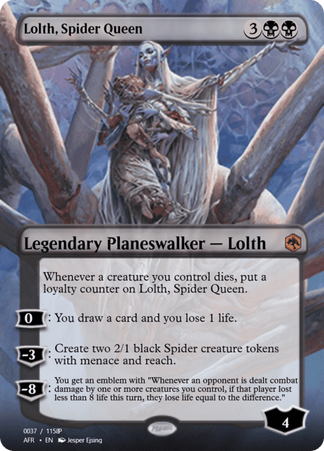 Lolth, Spider Queen (92690) — Magic Online Promos