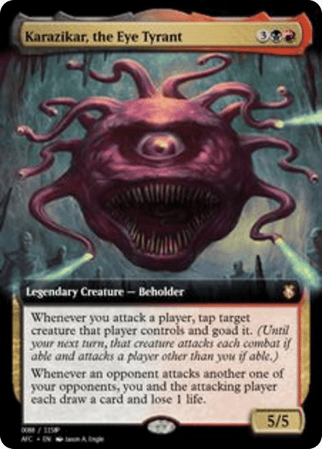 Karazikar, the Eye Tyrant (92792) — Magic Online Promos
