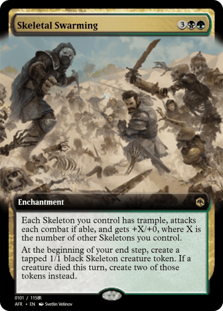 Skeletal Swarming (92818) — Magic Online Promos