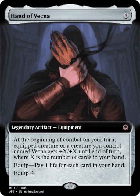Hand of Vecna (92838) — Magic Online Promos