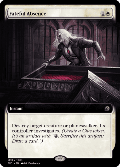 Fateful Absence (93902) — Magic Online Promos