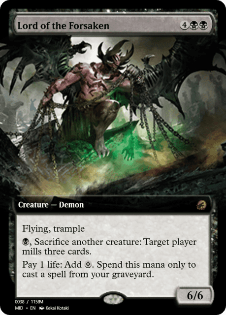 Lord of the Forsaken (93956) — Magic Online Promos