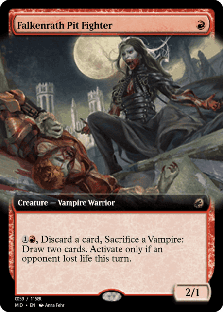 Falkenrath Pit Fighter (93998) — Magic Online Promos
