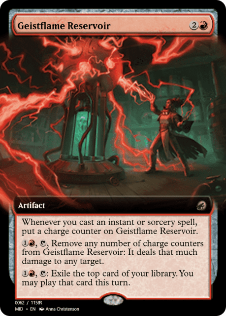 Geistflame Reservoir (94004) — Magic Online Promos