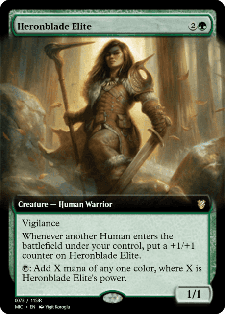 Heronblade Elite (94026) — Magic Online Promos