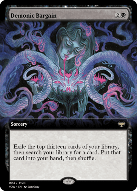 Demonic Bargain (95347) — Magic Online Promos