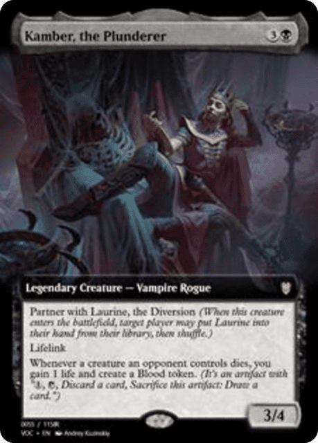 Kamber, the Plunderer (95349) — Magic Online Promos