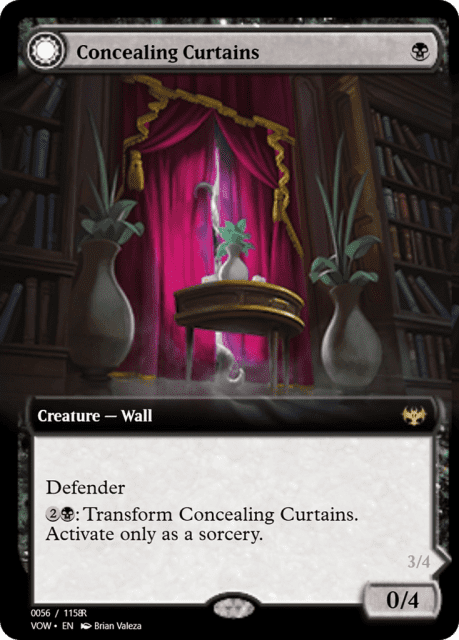 Concealing Curtains // Revealing Eye (95351) — Magic Online Promos