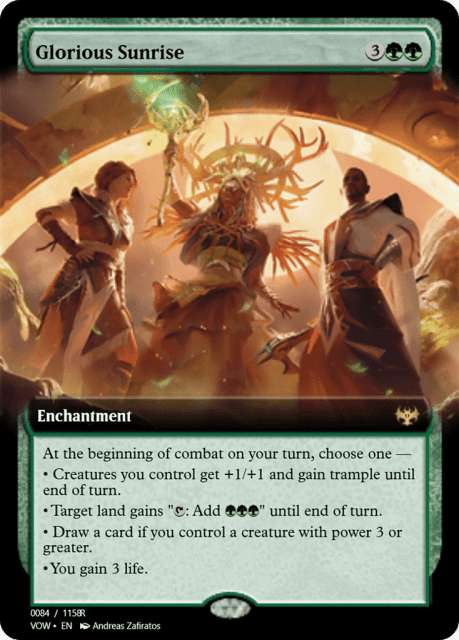 Glorious Sunrise (95407) — Magic Online Promos