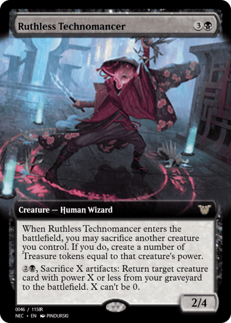 Ruthless Technomancer (97955) — Magic Online Promos