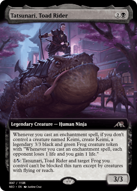 Tatsunari, Toad Rider (97957) — Magic Online Promos
