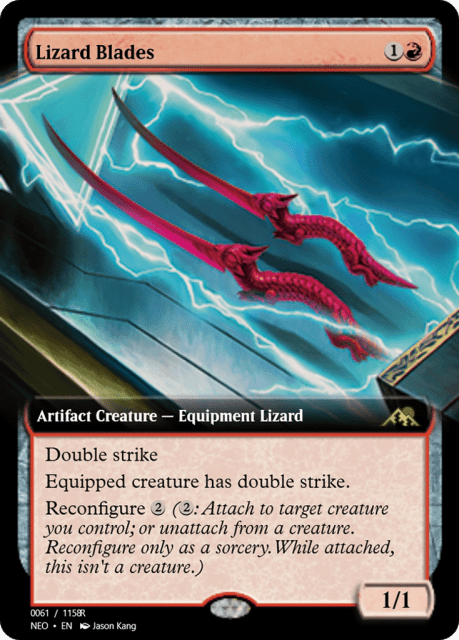 Lizard Blades (97985) — Magic Online Promos