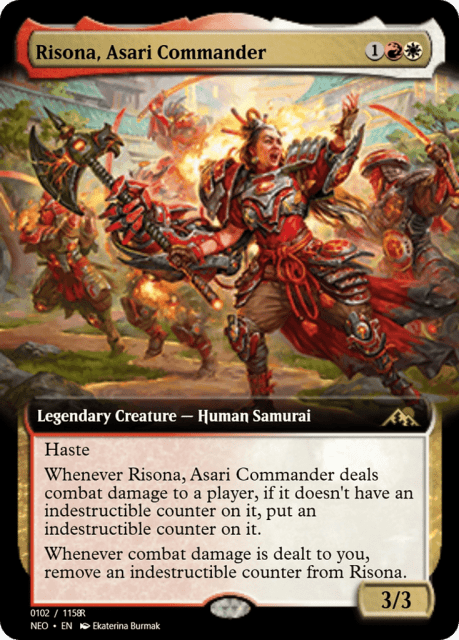 Risona, Asari Commander (98067) — Magic Online Promos