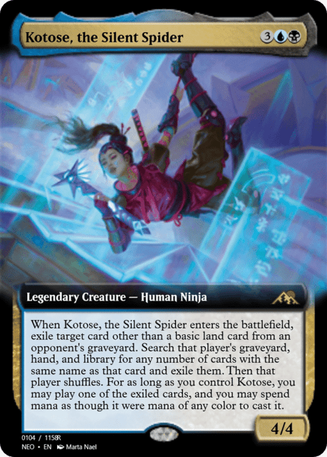 Kotose, the Silent Spider (98071) — Magic Online Promos