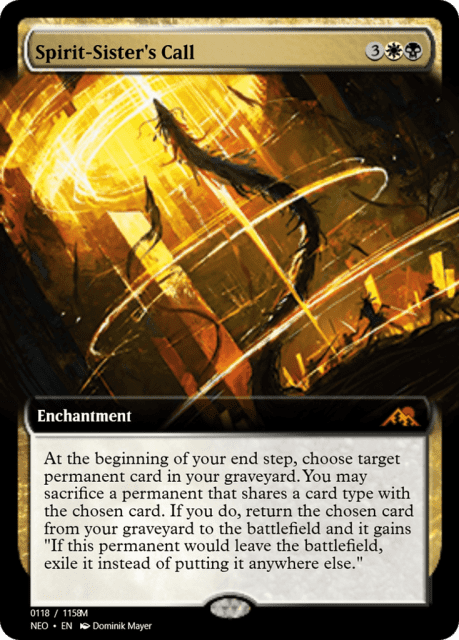 Spirit-Sister's Call (98099) — Magic Online Promos