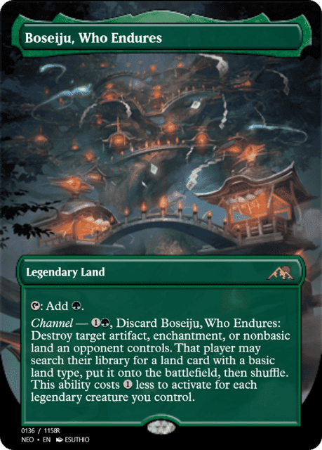 Boseiju, Who Endures (98135) — Magic Online Promos
