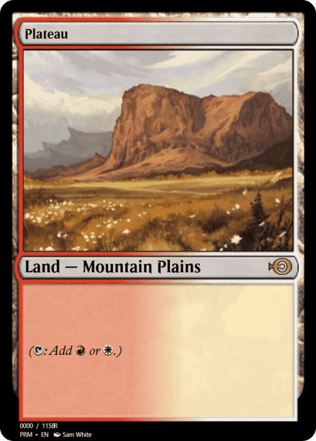 Plateau (99665) — Magic Online Promos